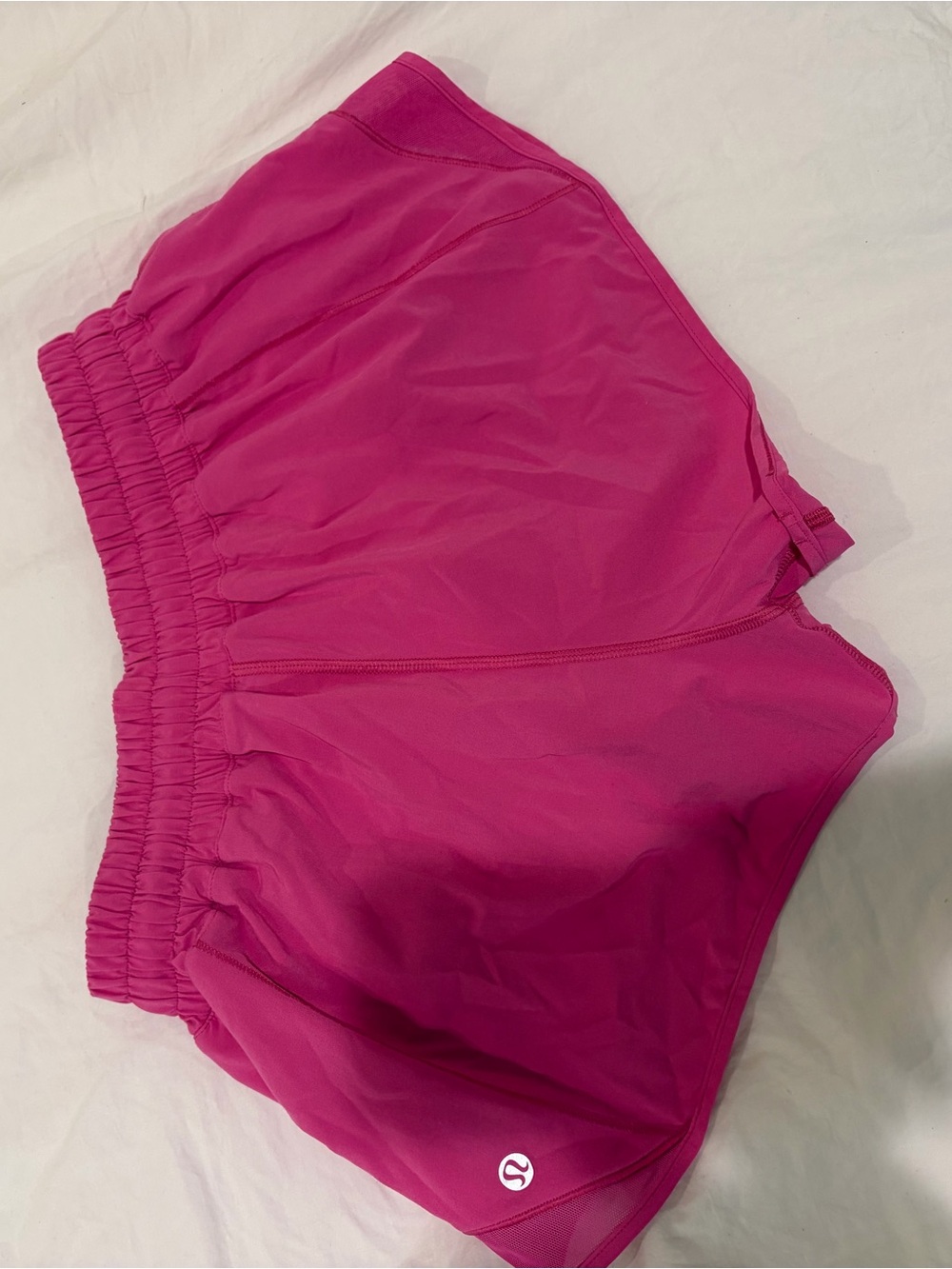Lululemon Women's Hot Pink Hotty Hot shorts- size 6